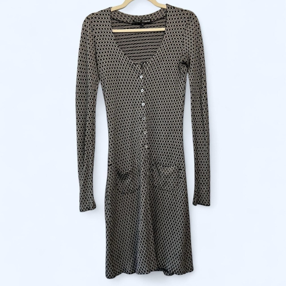 Betsey Johnson vintage black label Long Sleeve Dress